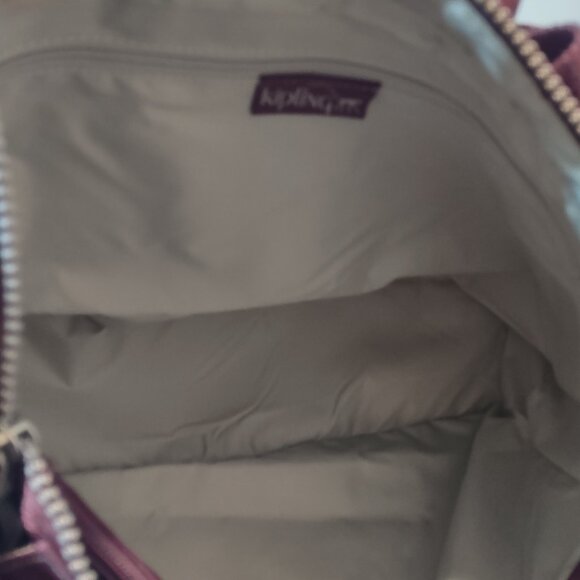 Kipling messenger tote bag, crossbody NWT and monkey charm - Picture 6 of 11